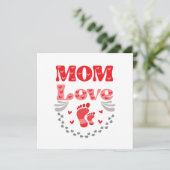 Cute mama Love Kaart (Staand voorkant)