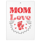 Cute mama Love Klembord (Achterkant)