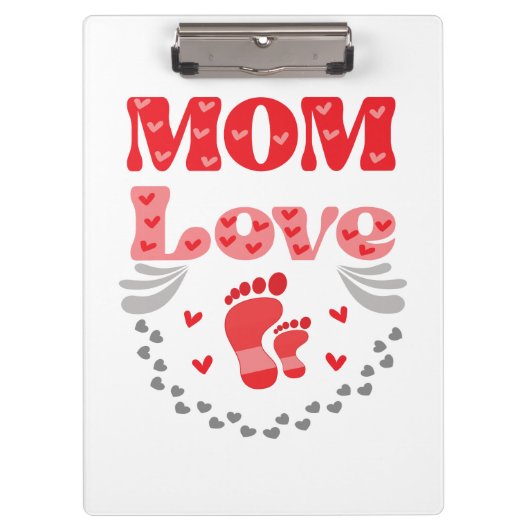 Cute mama Love Klembord (Voorkant)