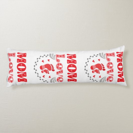 Cute mama Love Lichaamskussen (Achterkant)