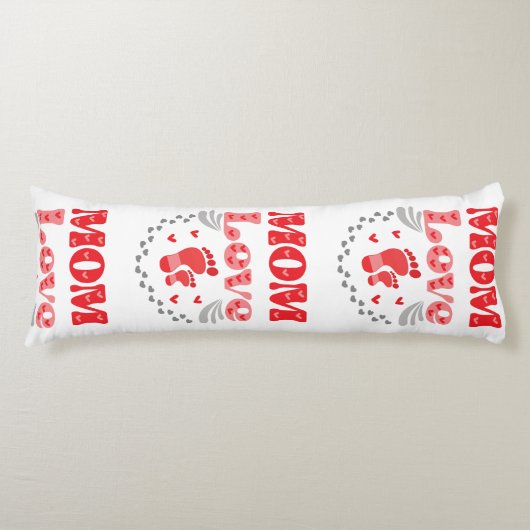 Cute mama Love Lichaamskussen (Voorkant)