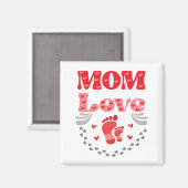 Cute mama Love Magneet (Voorkant / Achterkant)