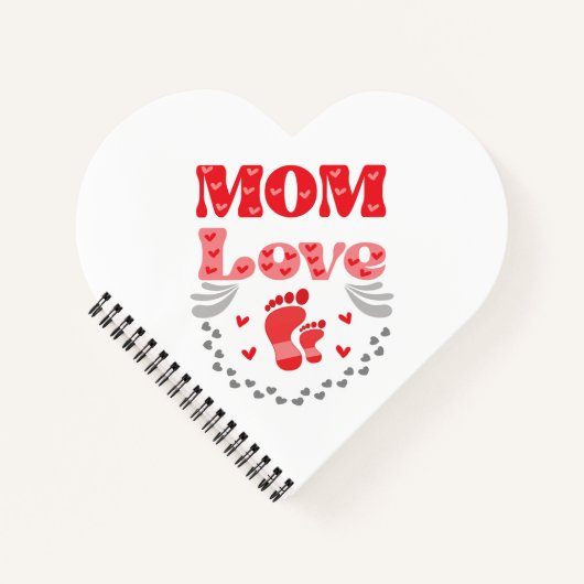 Cute mama Love Notitieboek (Voorkant)