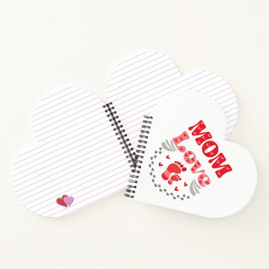 Cute mama Love Notitieboek (Binnen)