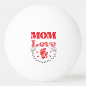 Cute mama Love Pingpongbal (Achterkant)