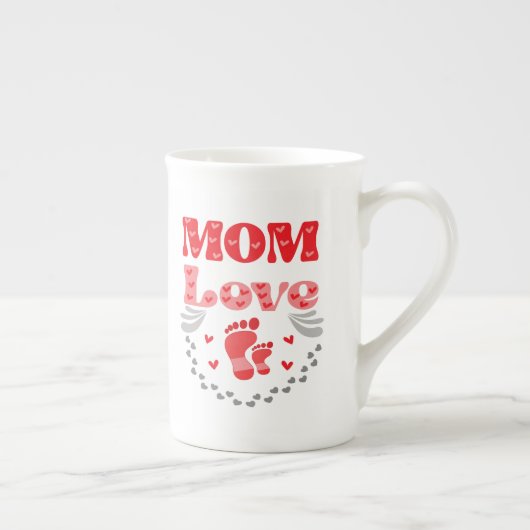 Cute mama Love Porselein Kop (Rechts)
