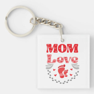 Cute mama Love Sleutelhanger