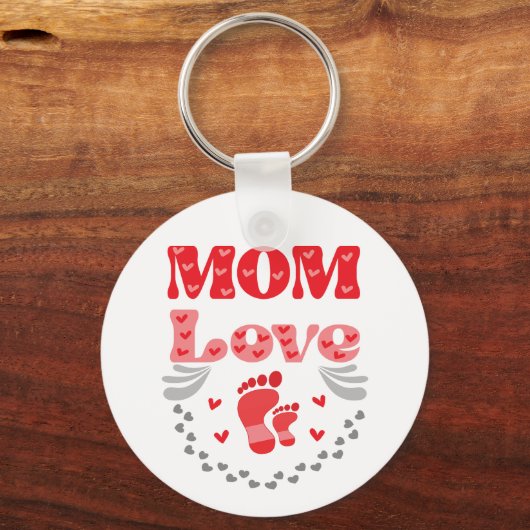 Cute mama Love Sleutelhanger (Voorkant)