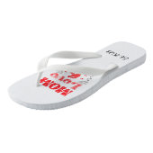 Cute mama Love Teenslippers (Schuin)