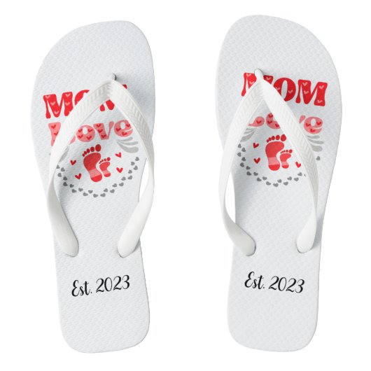 Cute mama Love Teenslippers (Voetbed)