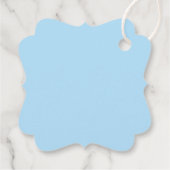 Cute Mama Shark en Baby Shark Bedankjes Labels (Achterkant)