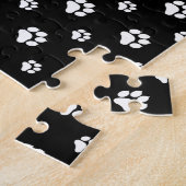 Cute Mama's Boy Boston Terrier (zwart) Legpuzzel (Zijkant)