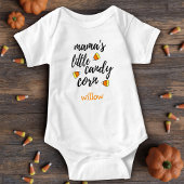Cute Mama's Little Candy Corn Girl Baby Body Romper