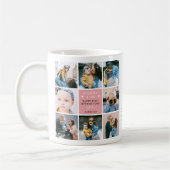 Cute 'mammie & ik' Foto Collage 1st Moederdag Koffiemok (Links)