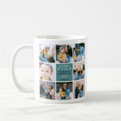 Cute 'mammie & ik' Foto Collage 1st Moederdag Koffiemok (Links)