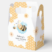 Cute mammie-to-bee Summer Baby shower Bedankdoosjes (Geopend)