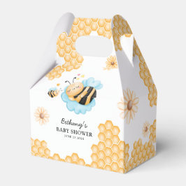 Cute mammie-to-bee Summer Baby shower Bedankdoosjes