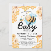 Cute mammie-to-bee Summer Baby shower Kaart (Voorkant)