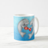 Cute "manatea for two" tea drink de mok van lamant (Voorkant rechts)