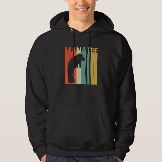 Cute Manatee Animal Hoodie (Voorkant)