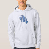 Cute Manatee Hugger Cartoon Animal Hoodie (Voorkant)