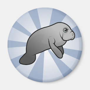Cute Manatee Magneet