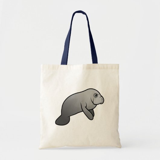 Cute Manatee Tote Bag (Voorkant)