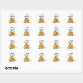 Cute Mandarin Chinese Language Ronde Sticker (Vel)