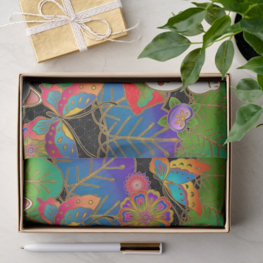 Cute maneki neko tissuepapier (Geschenk)