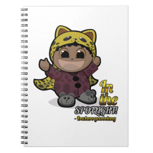 Cute manga cartoon notitieboek