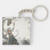 Cute manga fairy sleutelhanger (Achterkant)