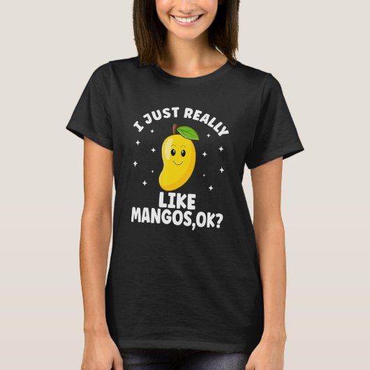 Cute Mango Fruit Mangos  Summer for Men Women Kids T-shirt (Voorkant)