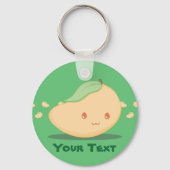 Cute Mango Fruit Sleutelhanger (Voorkant)