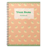 Cute Mango Pattern-laptop Notitieboek (Voorkant)