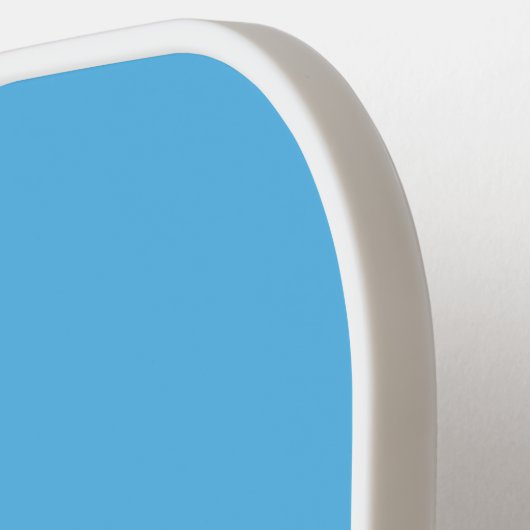 Cute manta ray en bubbles cartoon illustratie pickleball paddle (Links Detail)