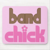 Cute Marching Band Chick Mousepad Muismat (Voorkant)