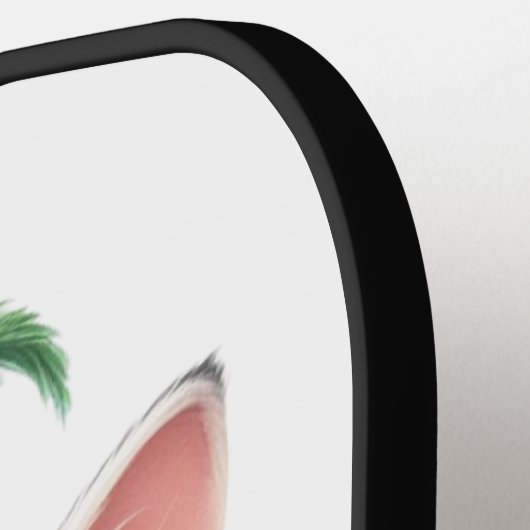 CUTE MARDI GRAS DRESSED KITTY CAT PICKLEBALL PADDLE (Links Detail)