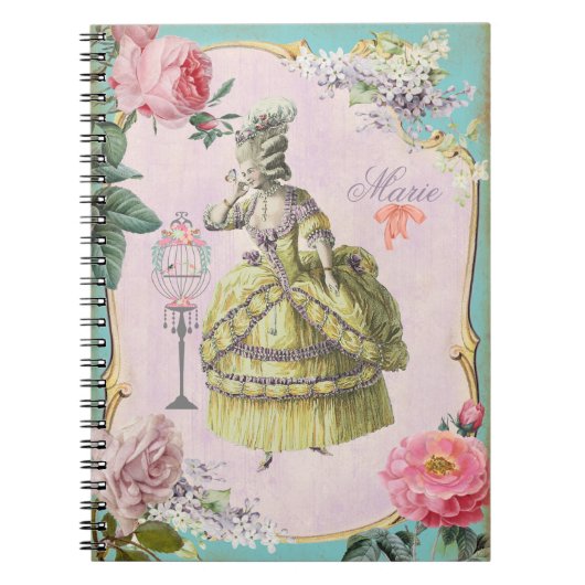Cute Marie Antoinette - Notitieboek / 6.5x8.75 (Voorkant)