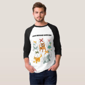Cute Marionette Puppets Puppeteers Persoonlijk T-shirt (Voorkant volledig)