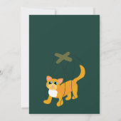 Cute Marionettes Puppet Show Thlemed Kids Birthday Kaart (Achterkant)