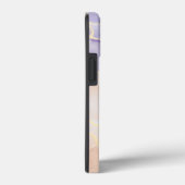 Cute marmeren patroon blozen paars goud wit roze Case-Mate iPhone case (Achterkant / Rechts)