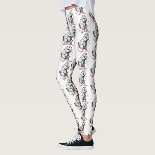 Cute Marmot Animal Thunder_Cove Leggings (Links)
