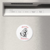 Cute Marmot Animal Thunder_Cove Magneet (Insitu (Vaatwasser))