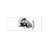 Cute Marmot Animal Thunder_Cove Rubberstempel (Afrduk)