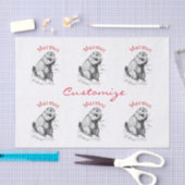 Cute Marmot Animal Thunder_Cove Tissuepapier (Craft)