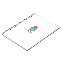 Cute Marokkaanse Kawaii Hamsa Hamsa Hand Sticker Notitieboek