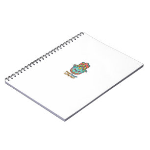 Cute Marokkaanse Kawaii Hamsa Hamsa Hand Sticker Notitieboek