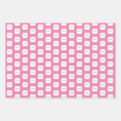 Cute Marshmallows Inpakpapier Vel (Voorkant 2)