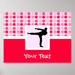 Cute Martial Arts Poster