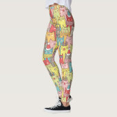 Cute-mas katten leggings (Links)